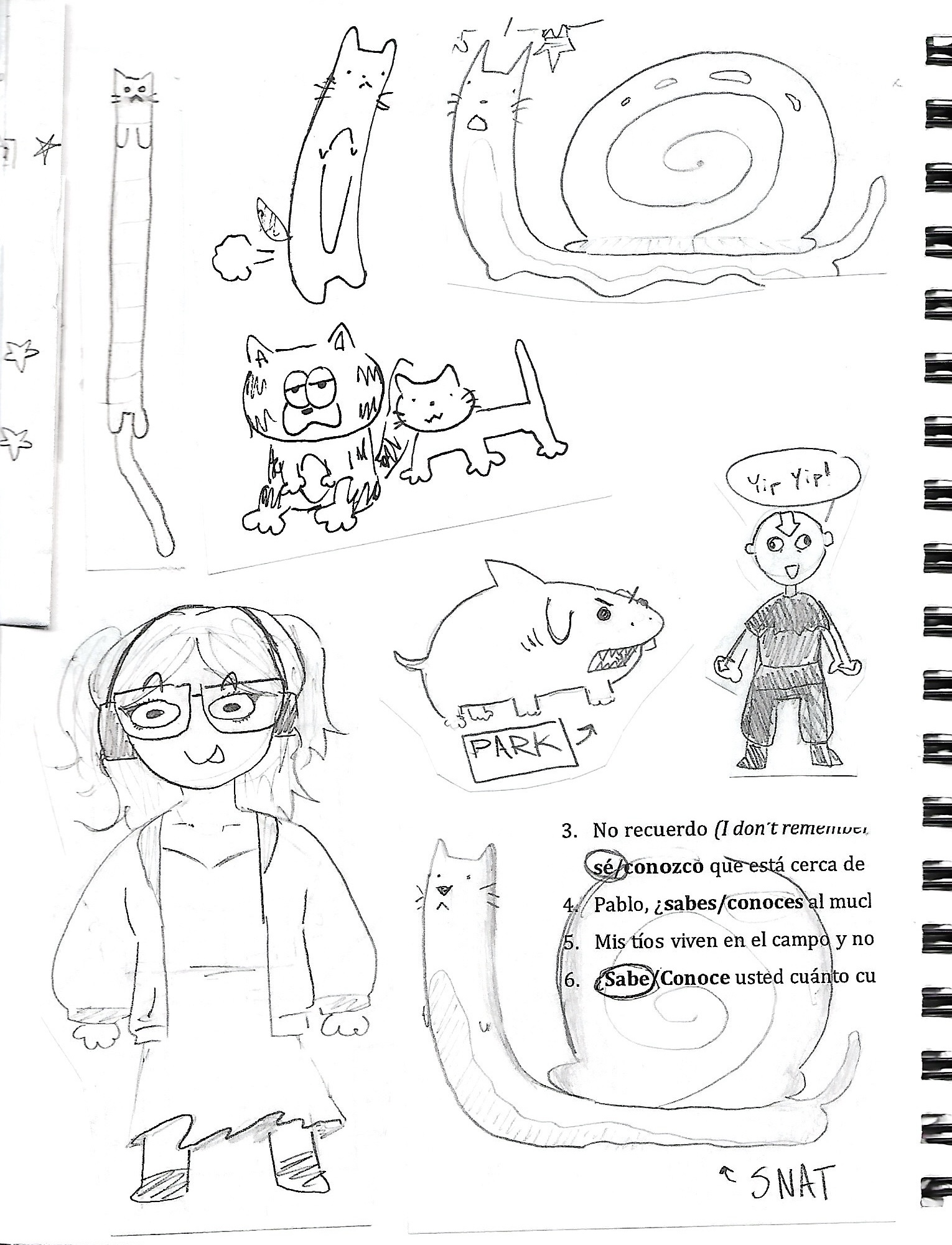 Sketchbook page 74